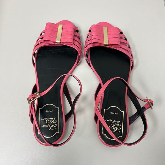 Roger Vivier Pink Sandals - Picture 6 of 14
